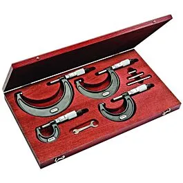 Starrett SV436.1MBXRLZ Outside Micrometer Set 0-100mm