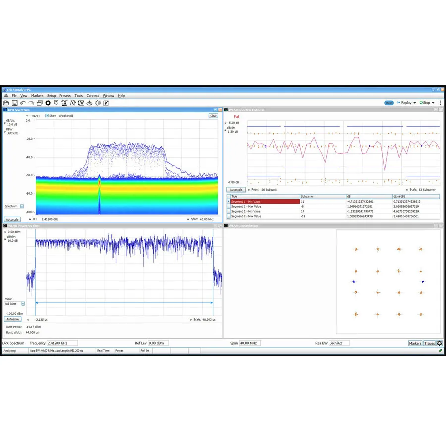 Tektronix MAPFL-SVPC Mapping and Signal Strength Option