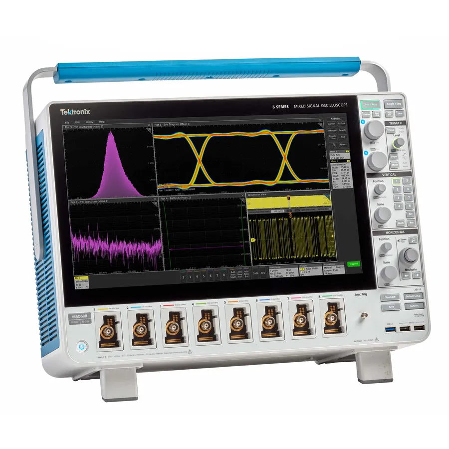 Tektronix MSO68B/6-BW-8000 Mixed Signal Oscilloscope