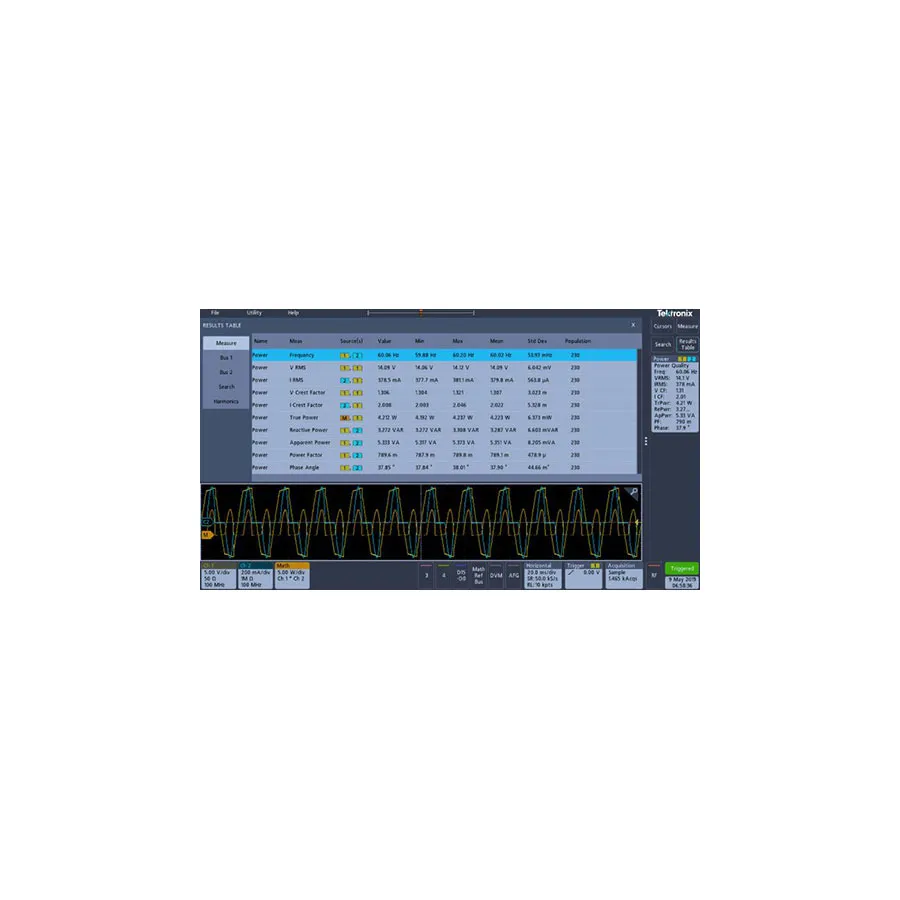 Tektronix SUP3/PWR Power Measurement and Analysis License