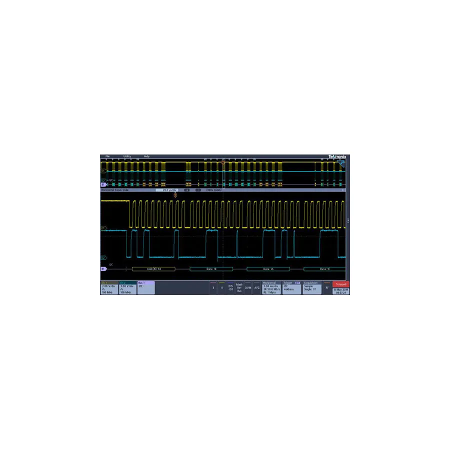 Tektronix SUP3/SRAUDIO Audio Serial Triggering and Analysis Module