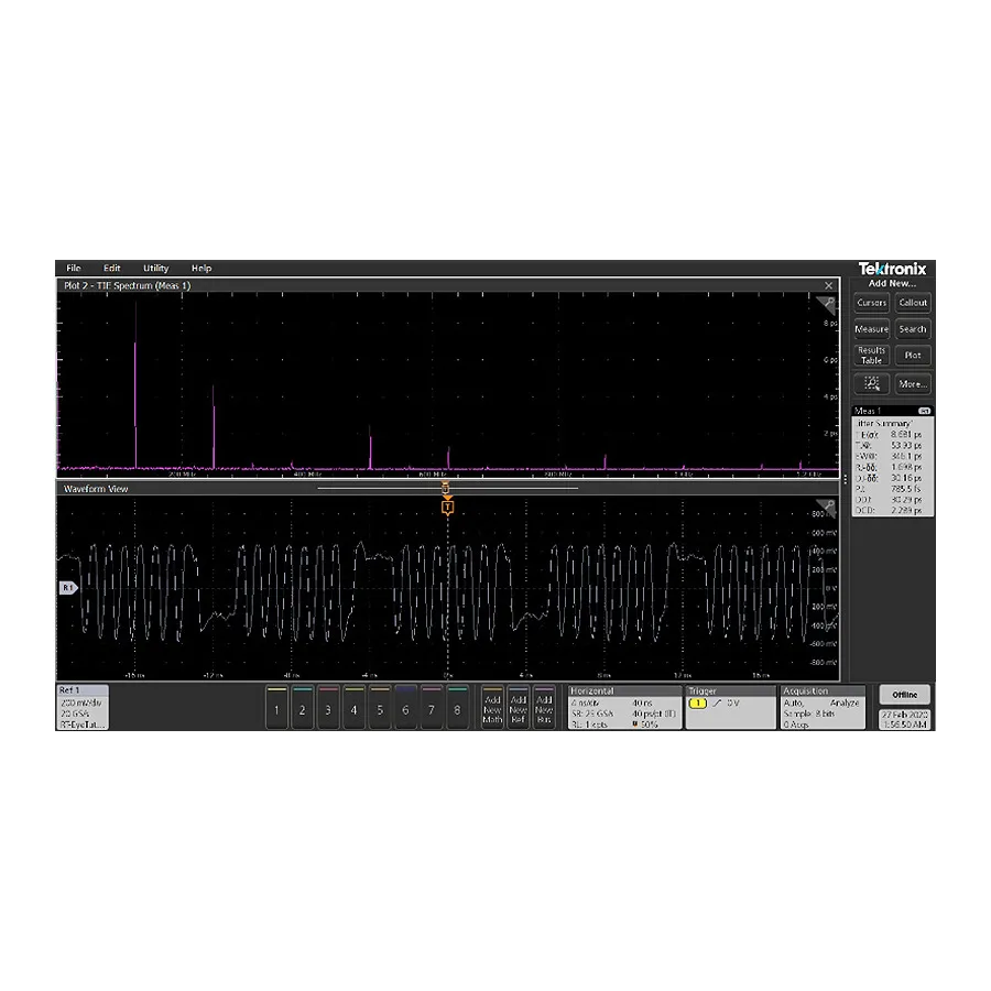 Tektronix TEKSCOPE-PRO-MIL Aerospace and Defense Software License