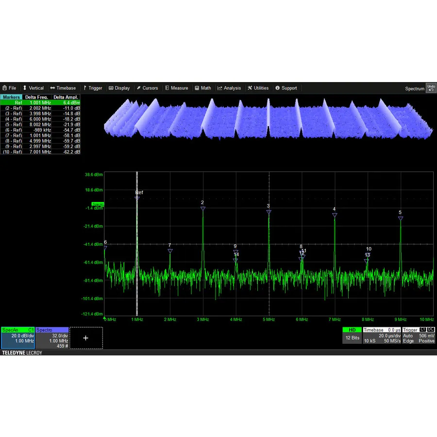 Teledyne LeCroy HDO4K-SPECTRUM-1 Spectrum Analyzer Option