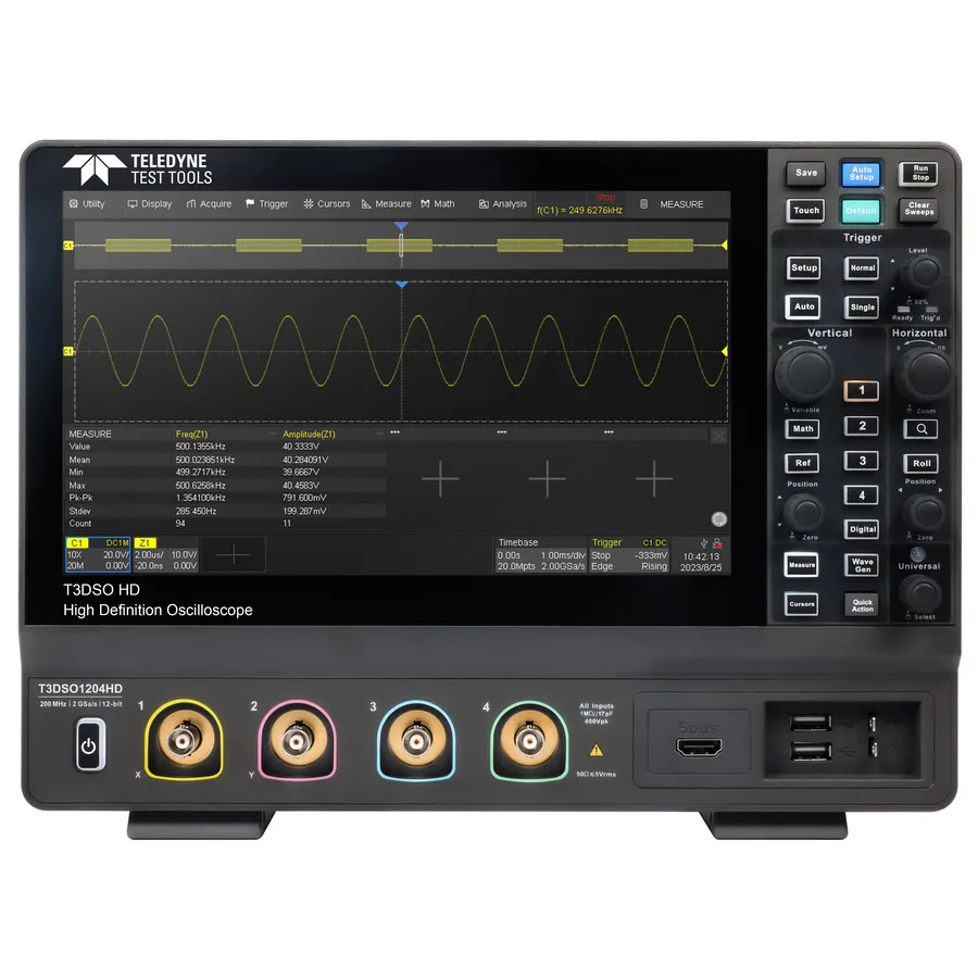 Teledyne LeCroy T3DSO1204HD Digital Oscilloscope