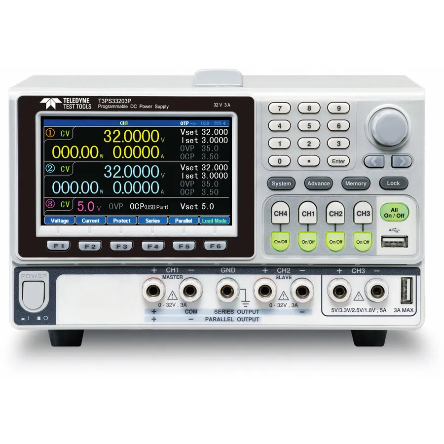 Teledyne LeCroy T3PS33203P Triple Output DC Power Supply