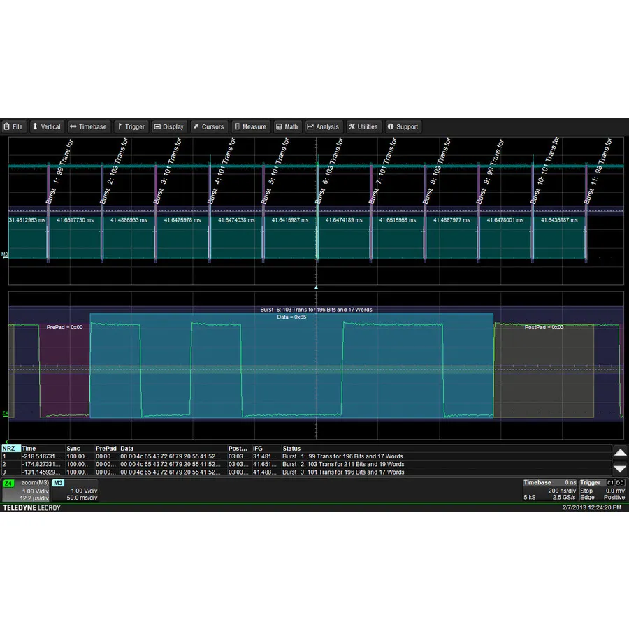 Teledyne LeCroy WS3K-CAN FDBUS TD CAN and CAN FD Trigger and Decode Package