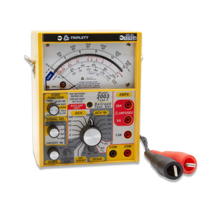 Triplett 2013-NIST Railroad Test Set